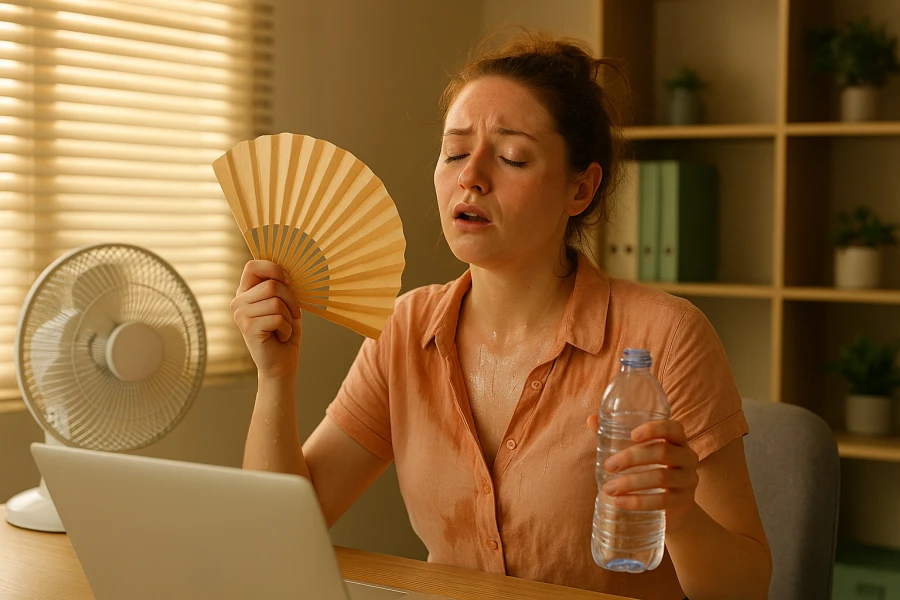 7 tips om koel deze loeihete werkdag door te komen