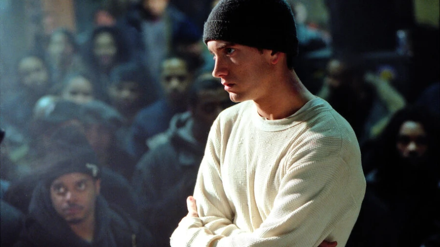8 miles met Eminem - My Daily Favorite (photo Netflix)