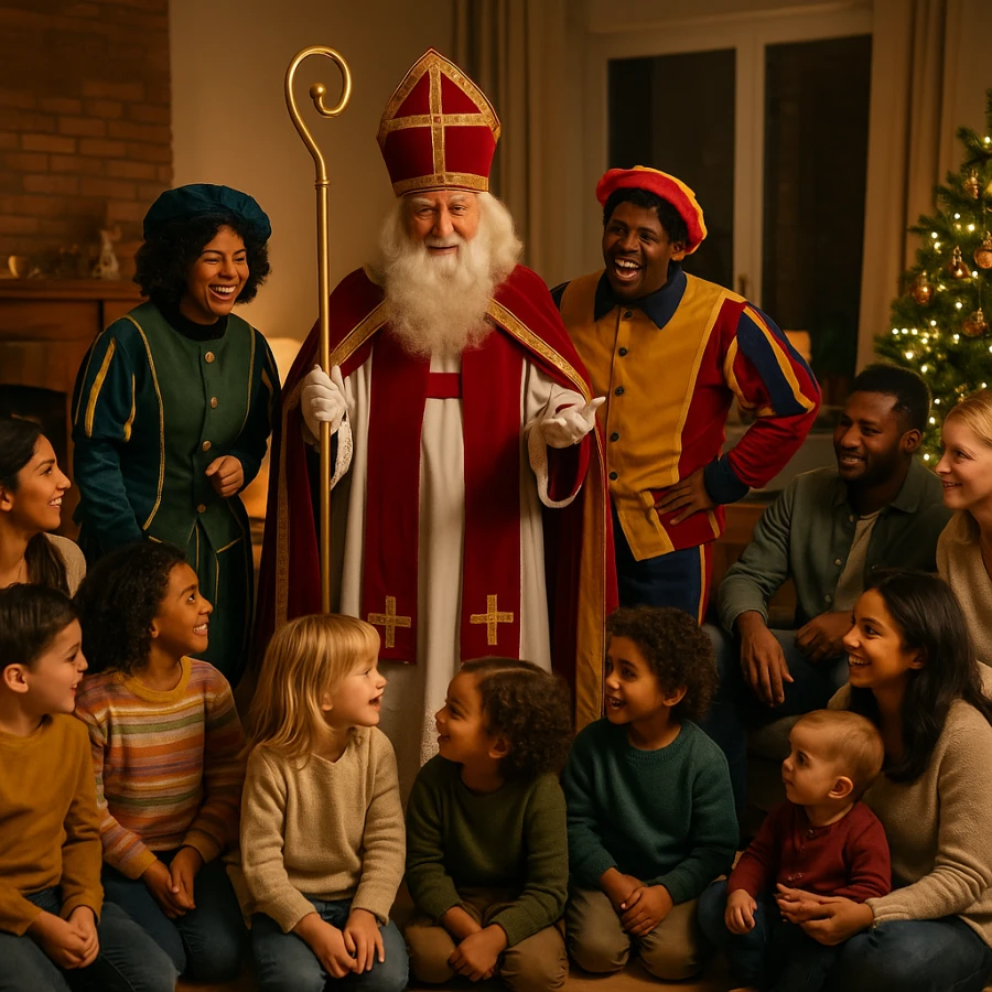 Vandaag vieren we Sinterklaas!