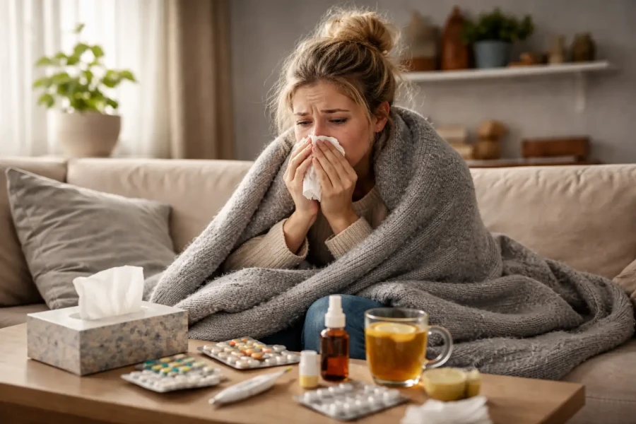 De griep is weer onderweg… 