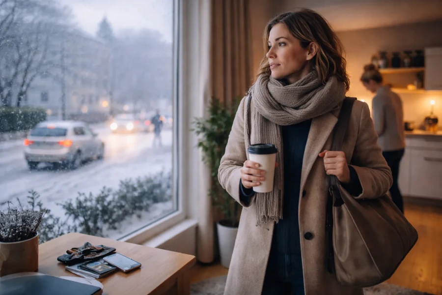 Maandagochtend. Het nieuwe jaar is begonnen. Of toch niet helemaal?