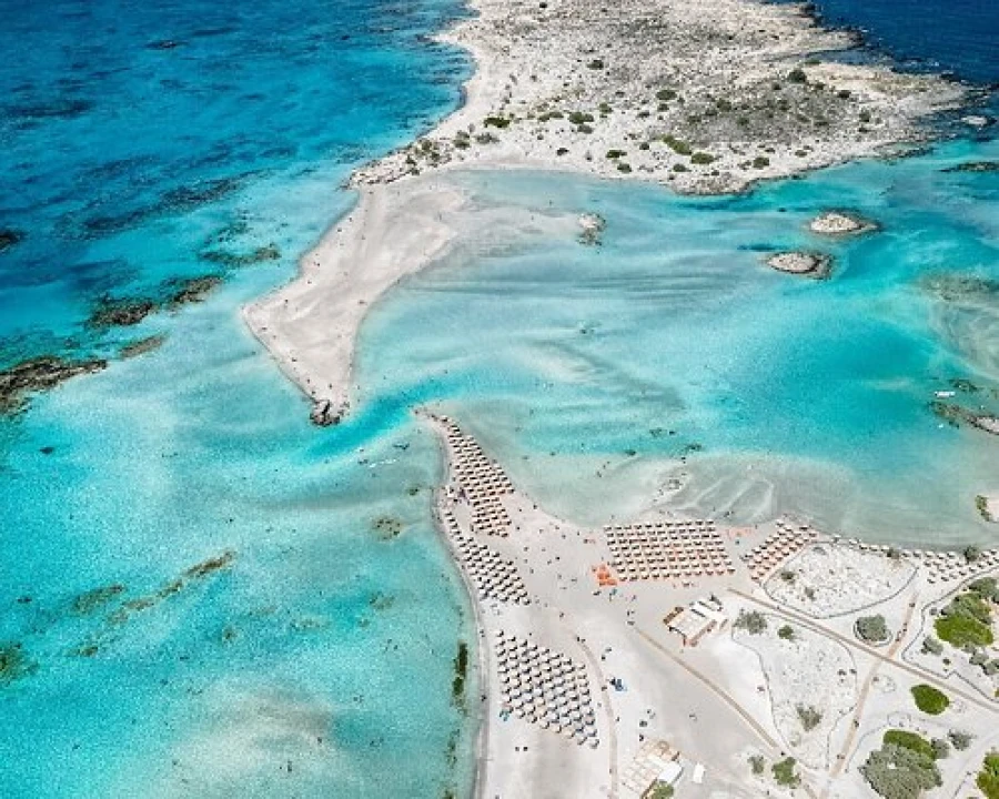 Elafonissi Beach – Kreta, Griekenland