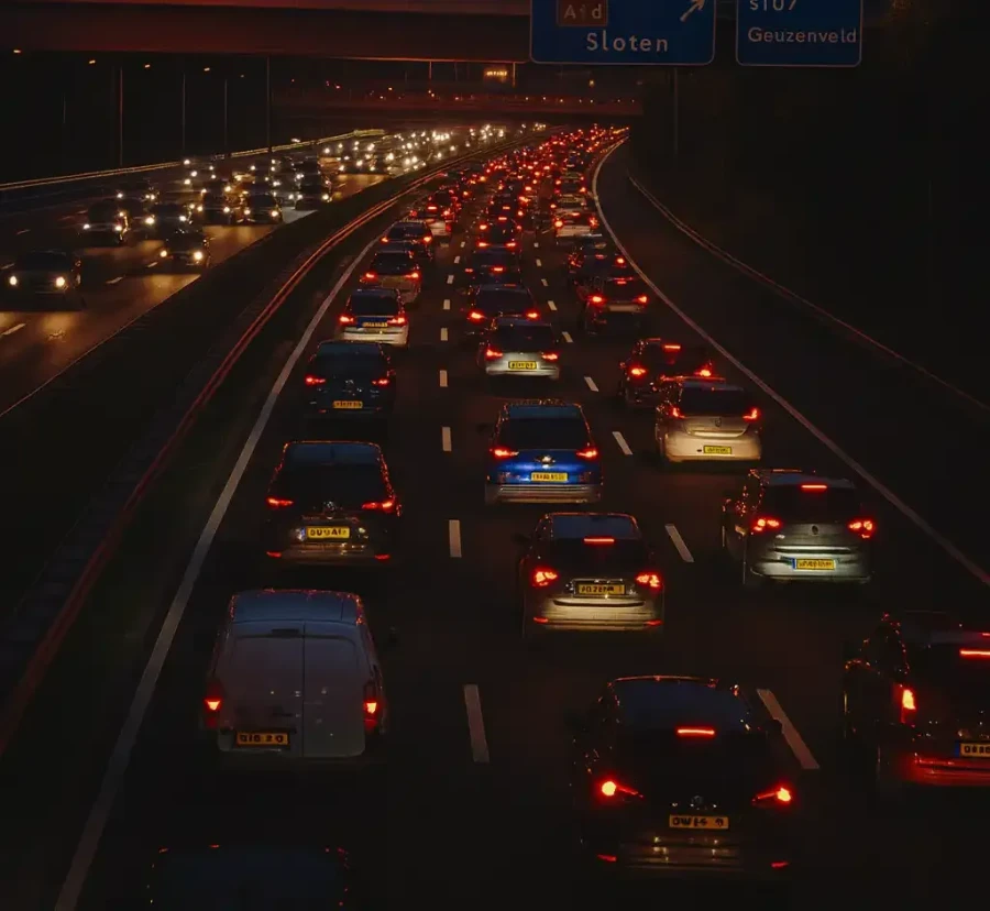  In de file, onderweg naar ‘gezelligheid' | My Daily Favorite