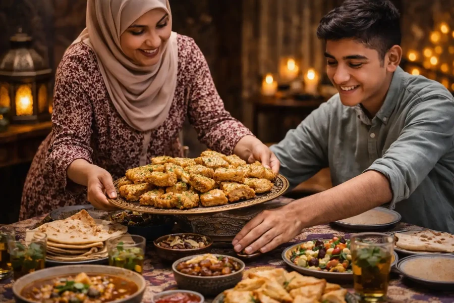 Iftar moment met baklava | My Daily Favorite