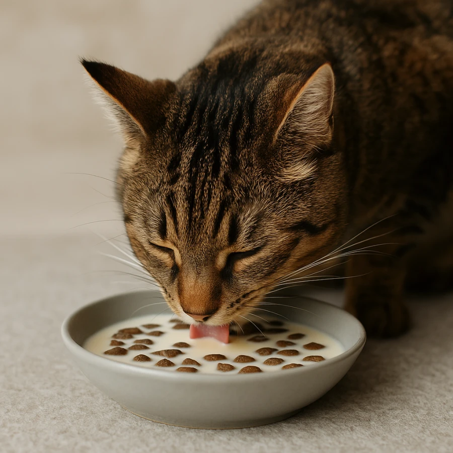 Kattenmelk met de brokjes - My Daily Favorite