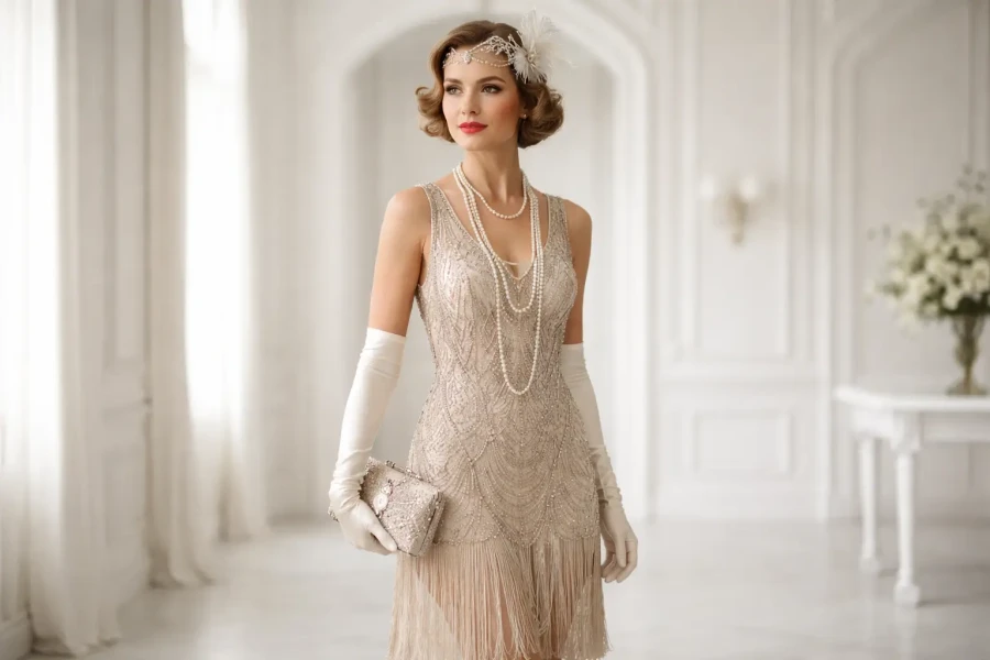 Klassiek geklede vrouw 1920 | My Daily Favorite