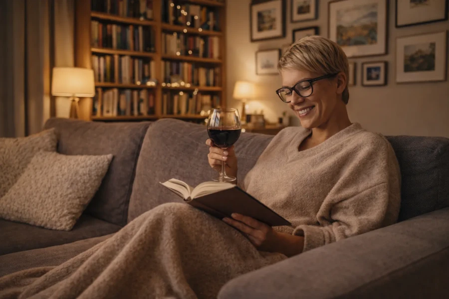 Lekker op de bank met een boek | My Daily Favorite