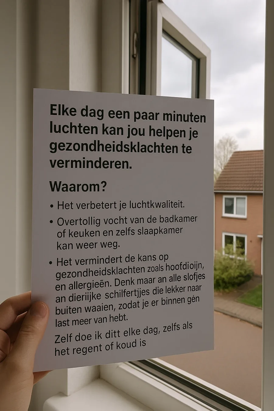 Lucht je huis dagelijks voor een goede gezondheid | My Daily Favorite