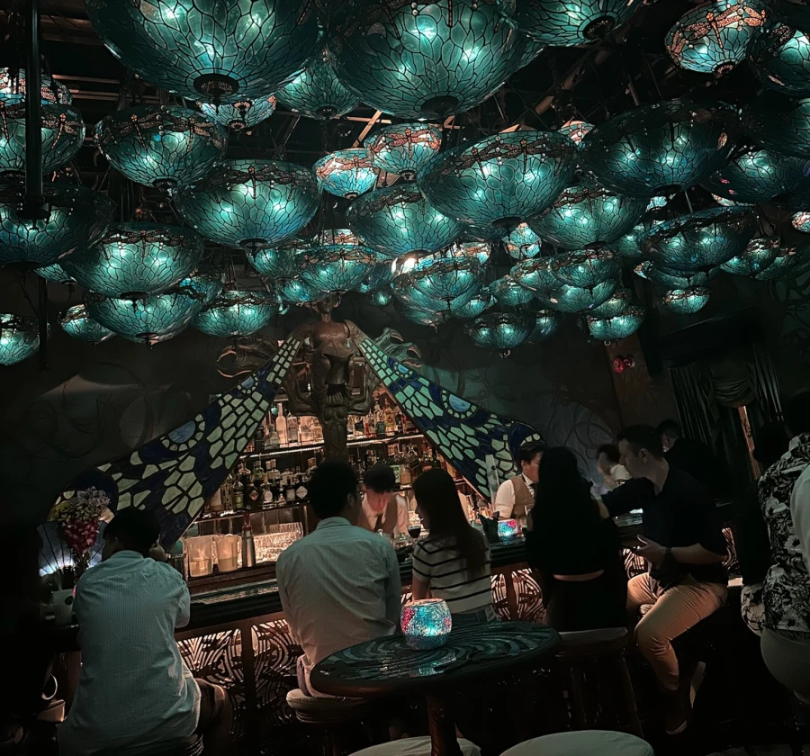 My Daily Favorite in bar Dragon Fly in Hongkong