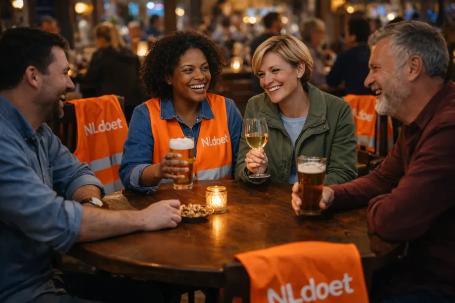 Gezellig nog een drankje op de goede daad | My Daily Favorite