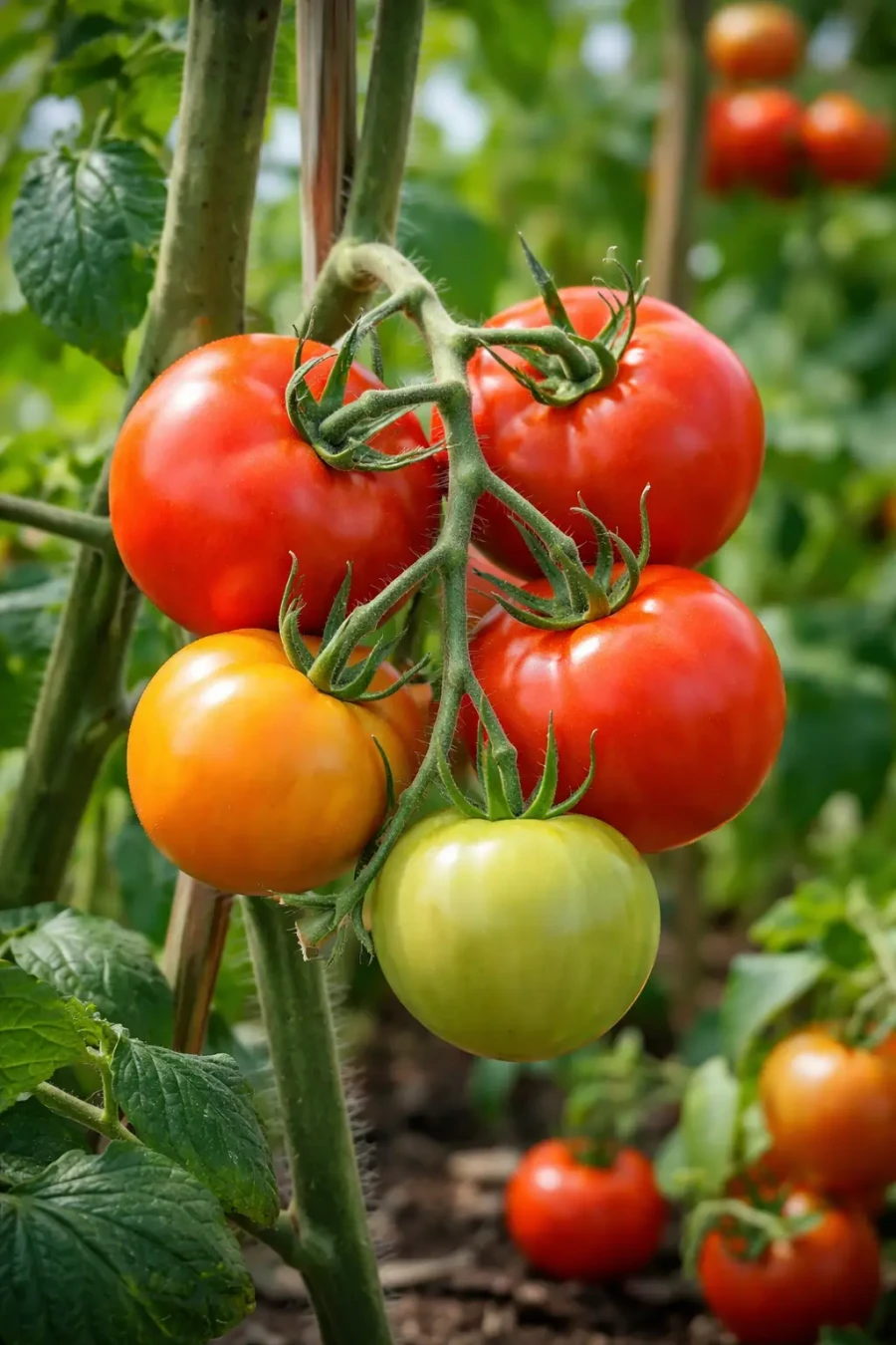 Rijpe tomaten in Ilse's moestuin | My Daily Favorite