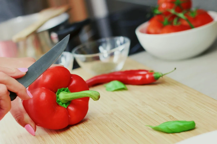 Rode paprika bij de pompoencurry - My Daily Favorite