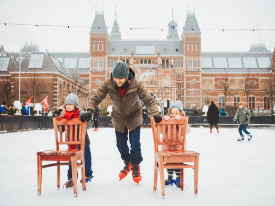 IJsbaan Museumplein Amsterdam