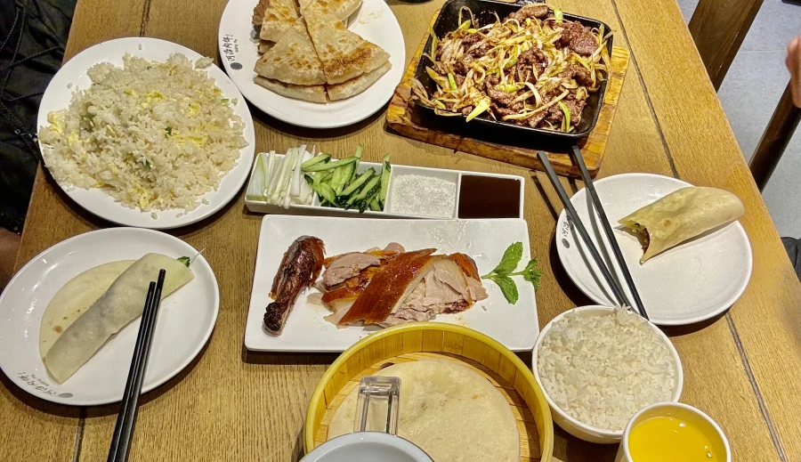 Shared dining Peking eend - My Daily Favorite