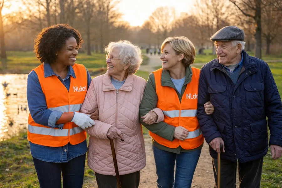 Wandelen in het park als vrijwilliger  - NLdoet